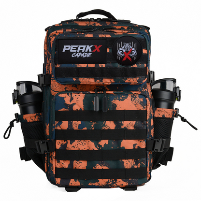 Peakxcapade Gym Backpack, Branded Patches and Zippers Included