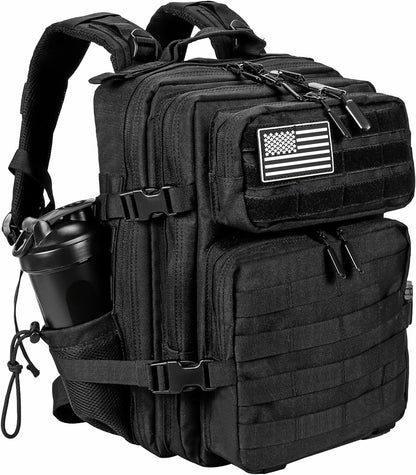 Peakxcapade Gym Backpack, Branded Patches and Zippers Included