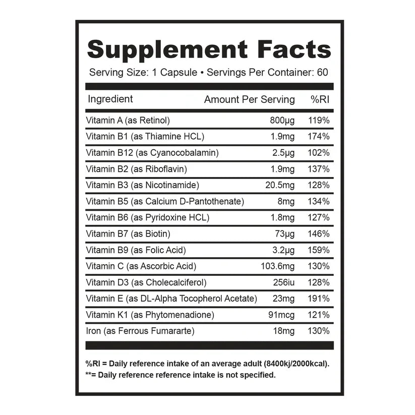 IMMUNE1 Multivitamin