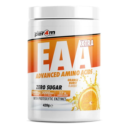 Athlete mixing EAA XTRA before workout